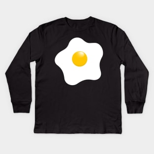 EGGtastic - the sunny side up Kids Long Sleeve T-Shirt